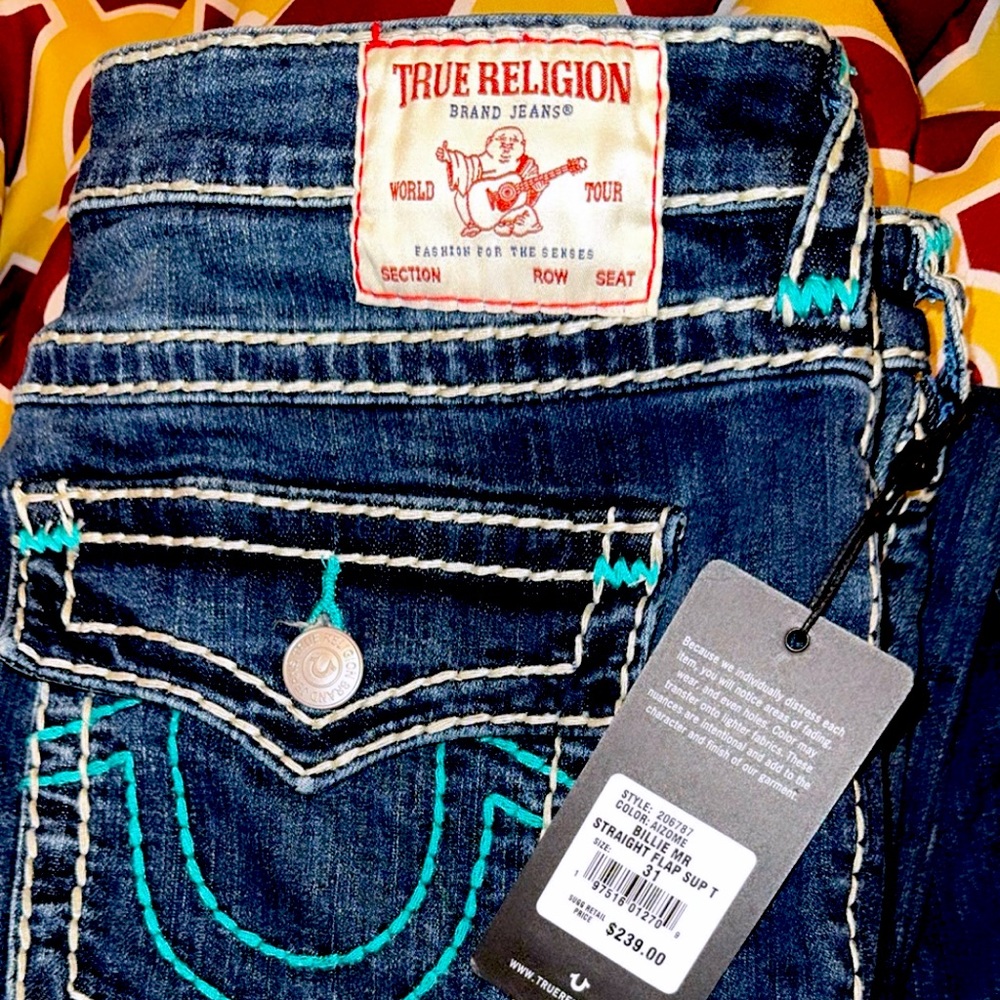 True religion billie jeans straight leg